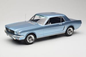 Ford Mustang V8 Hardtop Pony GT Silver Blue GT Spirit 1:12 G089 Derva