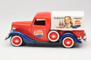 Ford Pickup Truck Pepsi-Cola Solido 1:18 99053 Metalas - nuotrauka 4 iš 8