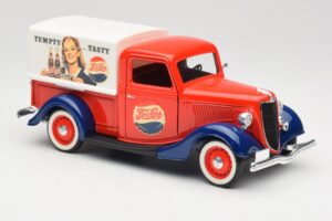 Ford Pickup Truck Pepsi-Cola Solido 1:18 99053 Metalas - nuotrauka 6 iš 8