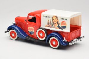 Ford Pickup Truck Pepsi-Cola Solido 1:18 99053 Metalas - nuotrauka 7 iš 8