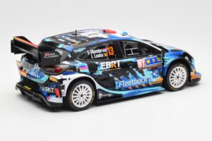 Ford Puma Rally1 #13 G. Munster / L. Louka Rally Central Europe 2023 IXO 1:18 18RMC188 Metalas - nuotrauka 2 iš 6