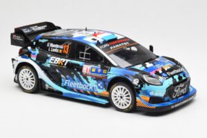 Ford Puma Rally1 #13 G. Munster / L. Louka Rally Central Europe 2023 IXO 1:18 18RMC188 Metalas - nuotrauka 4 iš 6