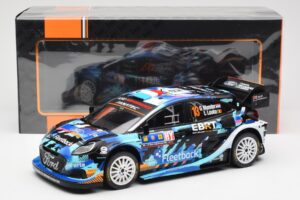 Ford Puma Rally1 #13 G. Munster / L. Louka Rally Central Europe 2023 IXO 1:18 18RMC188 Metalas - nuotrauka 6 iš 6