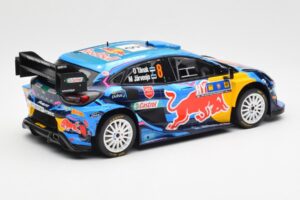 Ford Puma Rally1 #8 O. Tanak / M. Jarveoja 3rd Rally Central Europe 2023 IXO 1:18 18RMC187 Metalas - nuotrauka 2 iš 6