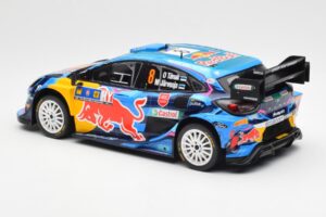 Ford Puma Rally1 #8 O. Tanak / M. Jarveoja 3rd Rally Central Europe 2023 IXO 1:18 18RMC187 Metalas - nuotrauka 5 iš 6