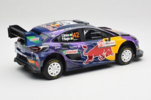 Ford Puma Rally1 #42 C. Breen / P. Nagle M-Sport Ford Rally Italia Sardegna 2022 TopSpeed 1:18 TS0491 Metalas - nuotrauka 2 iš 6
