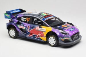 Ford Puma Rally1 #42 C. Breen / P. Nagle M-Sport Ford Rally Italia Sardegna 2022 TopSpeed 1:18 TS0491 Metalas - nuotrauka 4 iš 6
