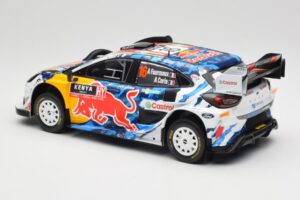 Ford Puma Rally1 WRC M-Sport #16 A. Fourmaux / A. Coria Safari Rally Kenya 2024 IXO 1:18 18RMC207 Metalas - nuotrauka 5 iš 6