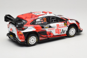Ford Puma Rally1 WRC #22 M-Sport Ford World Rally Team M. Sesks / R. Francis Rally Poland 2024 IXO 1:18 18RMC215 Metalas - nuotrauka 2 iš 6