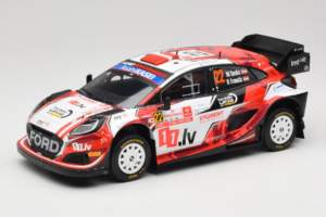 Ford Puma Rally1 WRC #22 M-Sport Ford World Rally Team M. Sesks / R. Francis Rally Poland 2024 IXO 1:18 18RMC215 Metalas