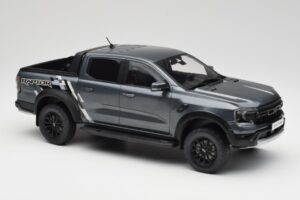 Ford Ranger Raptor Pilkas Metallic MCG 1:18 MCG18457 Metalas - nuotrauka 2 iš 6