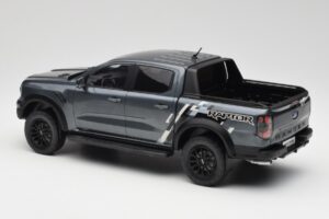 Ford Ranger Raptor Pilkas Metallic MCG 1:18 MCG18457 Metalas - nuotrauka 4 iš 6