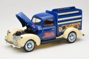 Ford Pepsi-Cola Replica Golden Wheel 1:18 PF351 Metalas - nuotrauka 2 iš 8