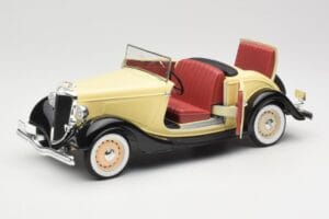 Ford Roadster Dearborn Yellow Solido 1:18 8008 Metalas - nuotrauka 2 iš 8