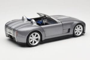 Shelby Cobra Kabrioletas Grey Metallic Hot Wheels 1:18 G7220 Metalas - nuotrauka 3 iš 8