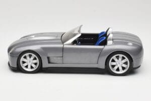 Shelby Cobra Kabrioletas Grey Metallic Hot Wheels 1:18 G7220 Metalas - nuotrauka 4 iš 8