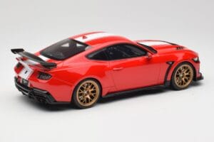 Ford Shelby Mustang Super Snake Raudonas GT Spirit 1:18 GT531 Derva - nuotrauka 2 iš 6