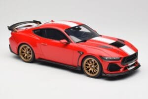 Ford Shelby Mustang Super Snake Raudonas GT Spirit 1:18 GT531 Derva - nuotrauka 4 iš 6