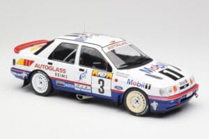 Ford Sierra RS Cosworth 4x4 #3 M. Biasion / T. Siviero Rally Monte Carlo 1992 MCG 1:18 MCG18355R Metalas - nuotrauka 4 iš 6