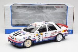 Ford Sierra RS Cosworth 4x4 #3 M. Biasion / T. Siviero Rally Monte Carlo 1992 MCG 1:18 MCG18355R Metalas - nuotrauka 6 iš 6