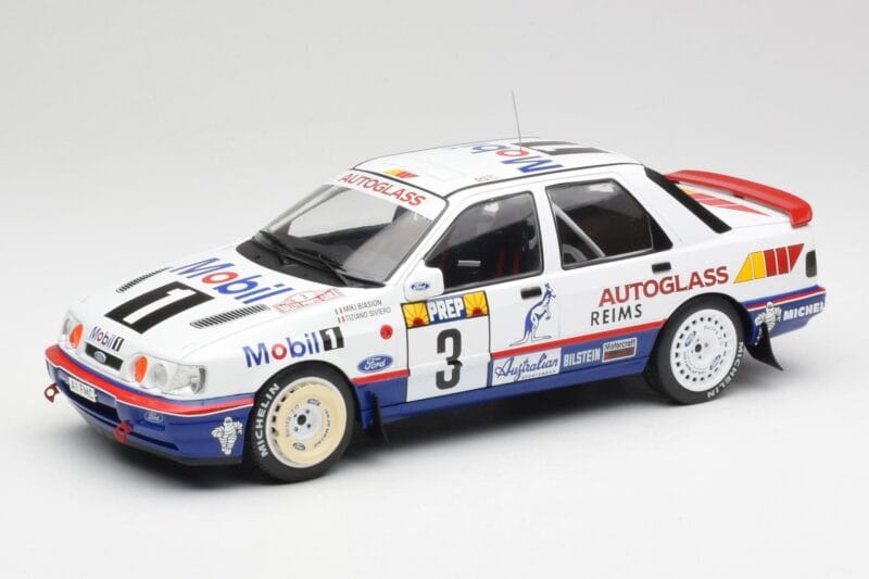 Ford Sierra RS Cosworth 4x4 #3 M. Biasion / T. Siviero Rally Monte Carlo 1992 MCG 1:18 MCG18355R Metalas