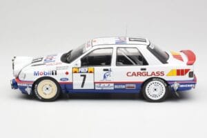 Ford Sierra RS Cosworth 4x4 #7 F. Delecour / D. Grataloup Rally Monte Carlo 1992 MCG 1:18 MCG18356R Metalas - nuotrauka 3 iš 6