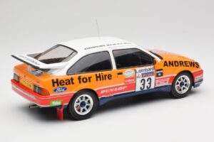 Ford Sierra RS Cosworth #33 R. Brookes RAC Rally 1989 IXO 1:18 18RMC115 Metalas - nuotrauka 2 iš 6