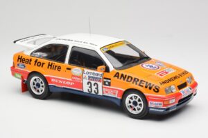 Ford Sierra RS Cosworth #33 R. Brookes RAC Rally 1989 IXO 1:18 18RMC115 Metalas - nuotrauka 4 iš 6