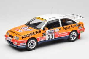 Ford Sierra RS Cosworth #33 R. Brookes RAC Rally 1989 IXO 1:18 18RMC115 Metalas