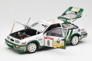 Ford Sierra RS Cosworth #8 D. Auriol / B. Occelli Rally Tour de Corse 1988 AUTOart 1:18 88812 Metalas - nuotrauka 2 iš 8