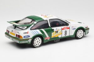 Ford Sierra RS Cosworth #8 D. Auriol / B. Occelli Rally Tour de Corse 1988 AUTOart 1:18 88812 Metalas - nuotrauka 3 iš 8