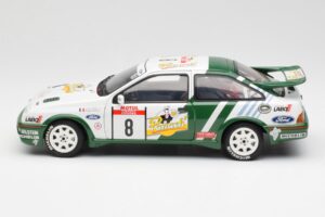 Ford Sierra RS Cosworth #8 D. Auriol / B. Occelli Rally Tour de Corse 1988 AUTOart 1:18 88812 Metalas - nuotrauka 4 iš 8