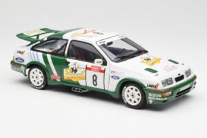 Ford Sierra RS Cosworth #8 D. Auriol / B. Occelli Rally Tour de Corse 1988 AUTOart 1:18 88812 Metalas - nuotrauka 6 iš 8