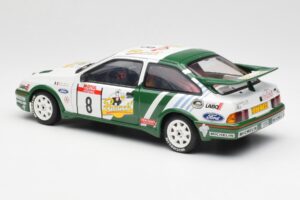 Ford Sierra RS Cosworth #8 D. Auriol / B. Occelli Rally Tour de Corse 1988 AUTOart 1:18 88812 Metalas - nuotrauka 7 iš 8