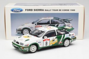 Ford Sierra RS Cosworth #8 D. Auriol / B. Occelli Rally Tour de Corse 1988 AUTOart 1:18 88812 Metalas - nuotrauka 8 iš 8