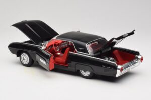 Ford Thunderbird Juodas Anson 1:18 30344 Metalas - nuotrauka 5 iš 8