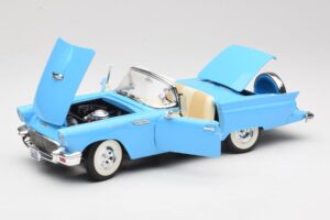 Ford Thunderbird Kabrioletas Mėlynas Road Signature 1:18 92358 Metalas - nuotrauka 2 iš 8