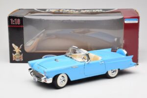 Ford Thunderbird Kabrioletas Mėlynas Road Signature 1:18 92358 Metalas - nuotrauka 8 iš 8