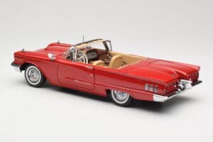 Ford Thunderbird Kabrioletas Raudonas Sun Star 1:18 4311 Metalas - nuotrauka 7 iš 8