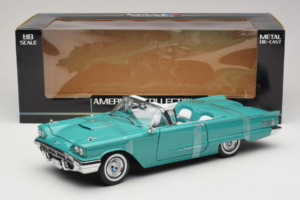 Ford Thunderbird Kabrioletas Žalias Sun Star 1:18 4315-P1 Metalas - nuotrauka 6 iš 6