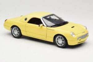 Ford Thunderbird Show Car Geltonas Maisto 1:18 50336 Metalas - nuotrauka 6 iš 8