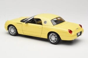 Ford Thunderbird Show Car Geltonas Maisto 1:18 50336 Metalas - nuotrauka 7 iš 8