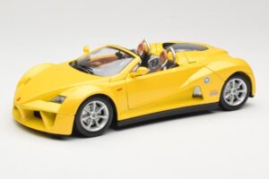 Giugiaro Prima Speedster Geltonas Bburago 1:18 33334013 Metalas