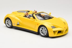 Giugiaro Prima Speedster Geltonas Bburago 1:18 33334013 Metalas - nuotrauka 6 iš 8