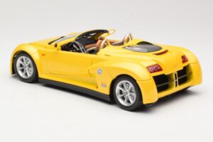 Giugiaro Prima Speedster Geltonas Bburago 1:18 33334013 Metalas - nuotrauka 7 iš 8