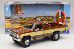 GMC K-2500 Sierra Grande Rudas GreenLight 1:18 13560 Metalas - nuotrauka 8 iš 8