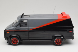 GMC Vandura A-Team Van Hot Wheels 1:18 V7439 Metalas - nuotrauka 4 iš 8