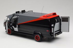 GMC Vandura A-Team Van Hot Wheels 1:18 V7439 Metalas - nuotrauka 5 iš 8
