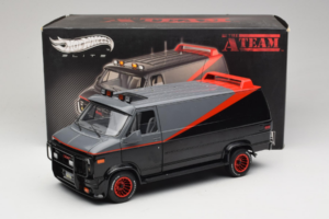 GMC Vandura A-Team Van Hot Wheels 1:18 V7439 Metalas - nuotrauka 8 iš 8