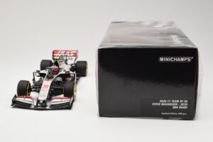 Haas VF-20 #20 K. Magnussen Abu Dhabi GP 2020 Minichamps 1:18 110201720 Metalas - nuotrauka 6 iš 6